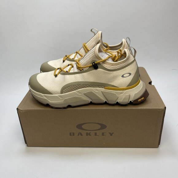 Y2K Oakley Light Shield Men’s Shoes White/Grey/Yellow Size 9.5 Athletic Sneakers - Picture 4 of 13